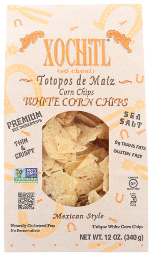 Xochitl Chip Corn White Sltd Org