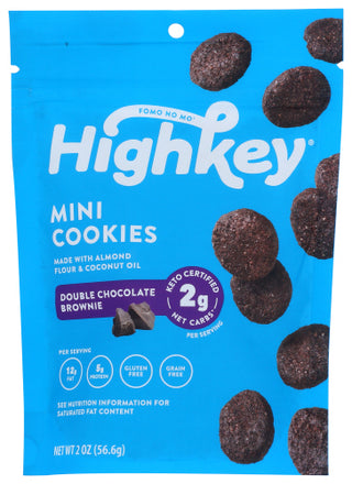 High Key Snacks Cookies Dbl Choc Brwnies