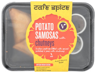 Cafe Spice Entree Potato Samosa