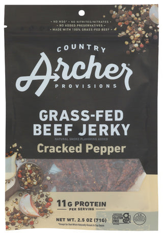 Country Archer Jerky Beef Crkd Ppr