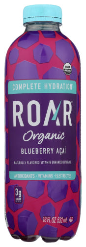 Roar Beverages Bev Blueberry Acai Org