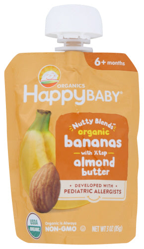 Happy Baby Food Baby Bnana Almnd Btr