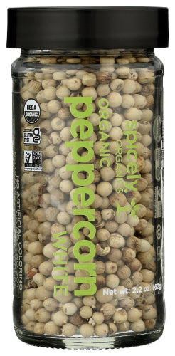 Spicely Organics Jar Whte Org Pepcorn