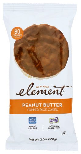 Element Snacks Cakes Rice Peanut Butter