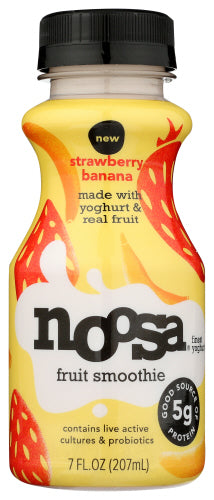 Noosa Yoghurt Drink Yogurt Straw Banana