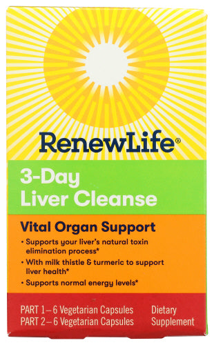 Renew Life Cleanse Liver 3 Day