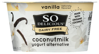 So Delicious Yogurt Ccnut Mik Vanilla