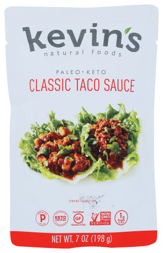 Kevins Natural Foods Sauce Classic Taco