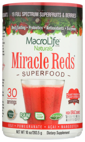 Macrolife Naturals Miracle Reds 30srv