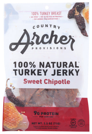 Country Archer Jerky Trky Swt Chipotle