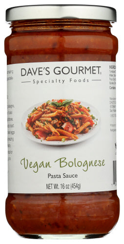 Daves Gourmet Sauce Pasta Bolognese Vgn