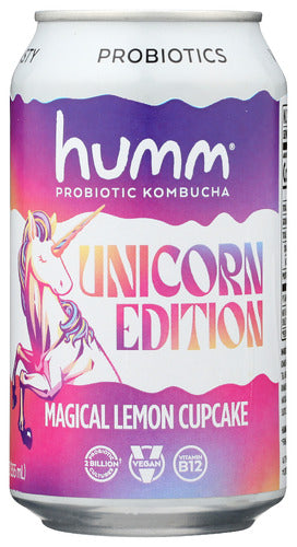 Humm Kombucha Lemon Cupcake
