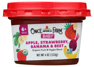 Once Upon A Farm Bby Food Apl Strw Ban Bt