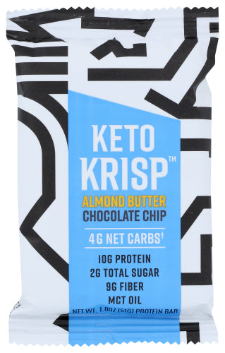 Keto Krisp Bar Almnd Buttr Choc Chip