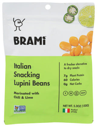 Brami Lupini Snack Bean Chili Lime