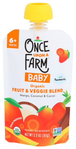 Once Upon A Farm Goldy Mango & 3 Coconuts