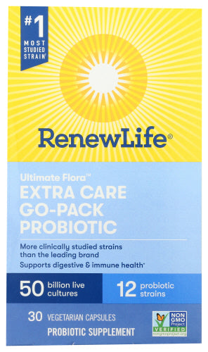 Renew Life Probiotic 50b Extra Go Pa