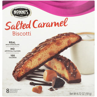 Nonnis Biscotti Salted Caramel